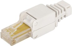 Коннектор RJ-45 Lanmaster LAN-TMP-U5E-WH