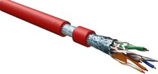 Hyperline FUTP4-C5E-S24-IN-LSLTX-RD-305, 305м