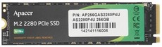 Накопитель SSD 256Gb Apacer AS2280P4U (AP256GAS2280P4U-1)