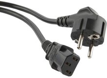 Кабель Hyperline PWC-IEC13-SHM-3.0-BK
