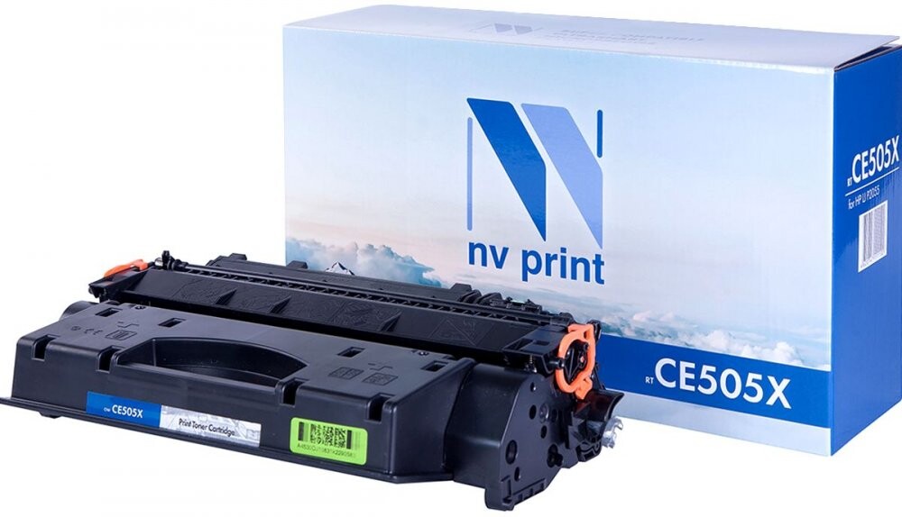 Картридж NV Print CE505X Black