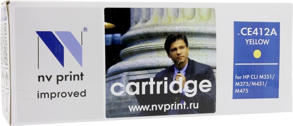 Картридж NV Print CE412A Yellow