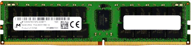 Оперативная память 64Gb DDR4 2933MHz Micron ECC Reg (MTA36ASF8G72PZ-2G9B2)