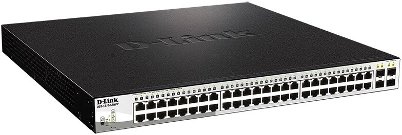 Коммутатор (switch) D-Link DGS-1210-52MPP