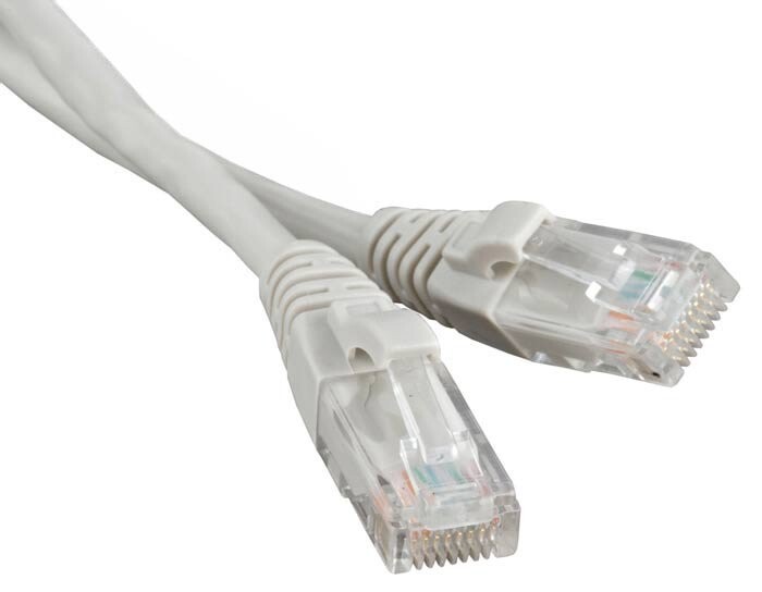 Патч-корд Hyperline PC-LPM-UTP-RJ45-RJ45-C6-20M-LSZH-GY
