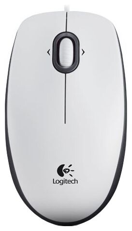 Мышь Logitech M100 White (910-001605/910-005004)