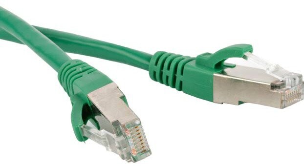 Патч-корд Hyperline PC-LPM-STP-RJ45-RJ45-C5e-5M-LSZH-GN