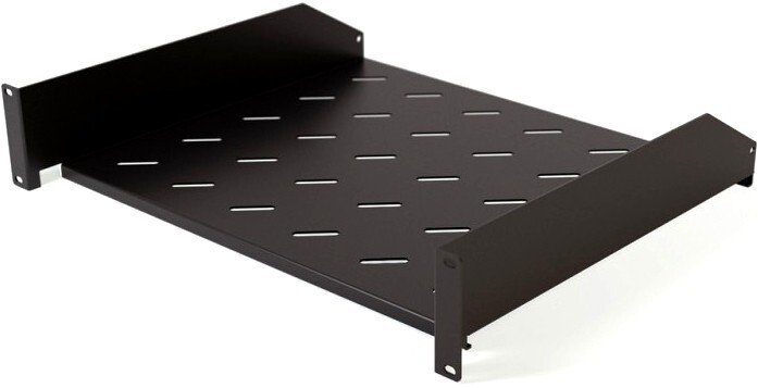 Полка угловая Hyperline TAL3-2U-400-RAL9005