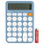 Калькулятор Deli EM124 Blue