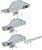 Установойный комплект Cisco 4PT-KIT-T1=