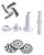 Мясорубка Starwind SMG2481 White/Black
