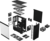 Корпус Fractal Design Define 7 Compact Black TG Light Tint