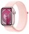 Apple Watch Series 9 45mm Pink Aluminum Case with Light Pink Sport Loop (MR9J3ZP/A)