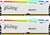 32Gb DDR5 5600MHz Kingston Fury Beast White RGB (KF556C40BWAK2-32) (2x16Gb KIT)