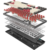 Bloody WS98 Pixels Red