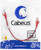 Cabeus PC-UTP-RJ45-Cat.5e-0.3m-RD, 0.3м