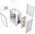 Powercase Mistral Micro B315W ARGB White