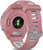 Garmin Forerunner 265S Black Bezel with Light Pink Case and Light Pink/Powder Grey Silicone Band