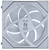 Lian Li UNI Fan SL Infinity Wireless 120 Reverse Blade White