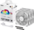 ASUS TUF Gaming TR120 ARGB White (3 шт.)
