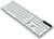 Клавиатура Nakatomi KG-23U White