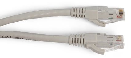 Патч-корд Hyperline PC-LPM-UTP-RJ45-RJ45-C6a-3M-LSZH-GY
