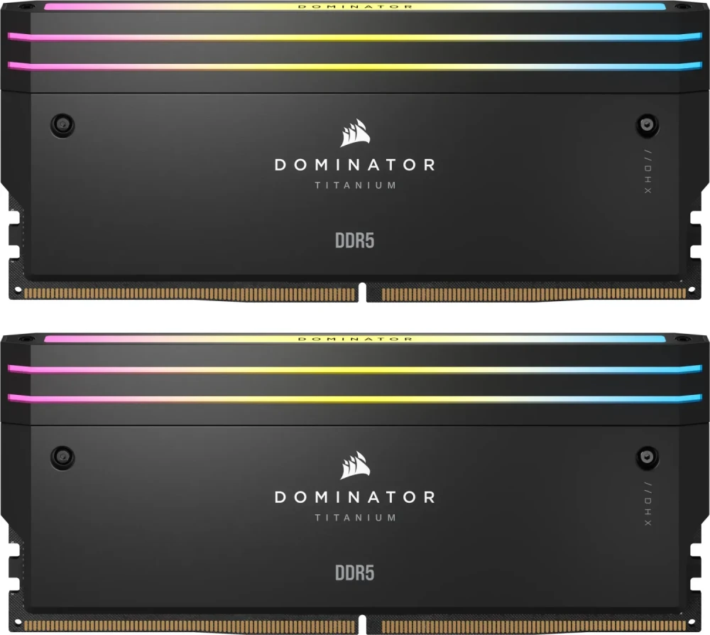 96Gb DDR5 6600MHz Corsair Dominator Titanium RGB (CMP96GX5M2B6600C32) (2x48Gb KIT)