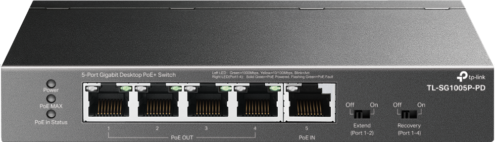 TP-Link TL-SG1005P-PD