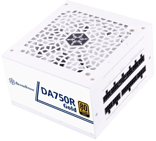750W Silverstone DA750R Gold White