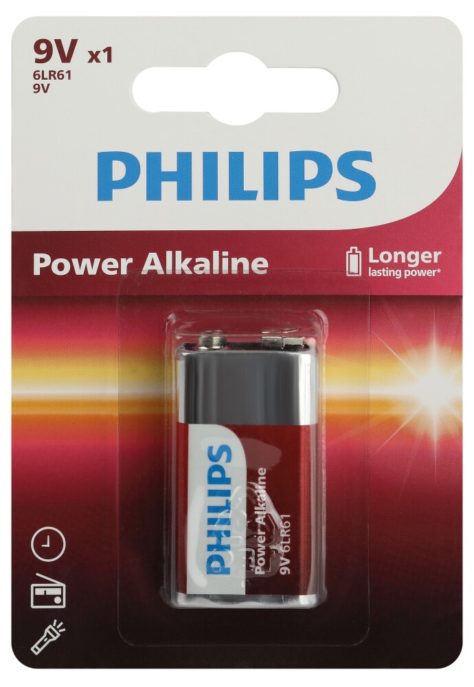 Philips (9V, 1 шт)