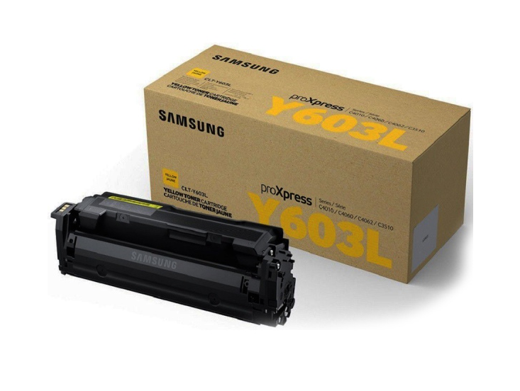 Картридж Samsung CLT-Y603L Yellow
