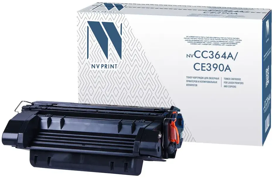 Картридж NV Print CC364A/CE390A Black