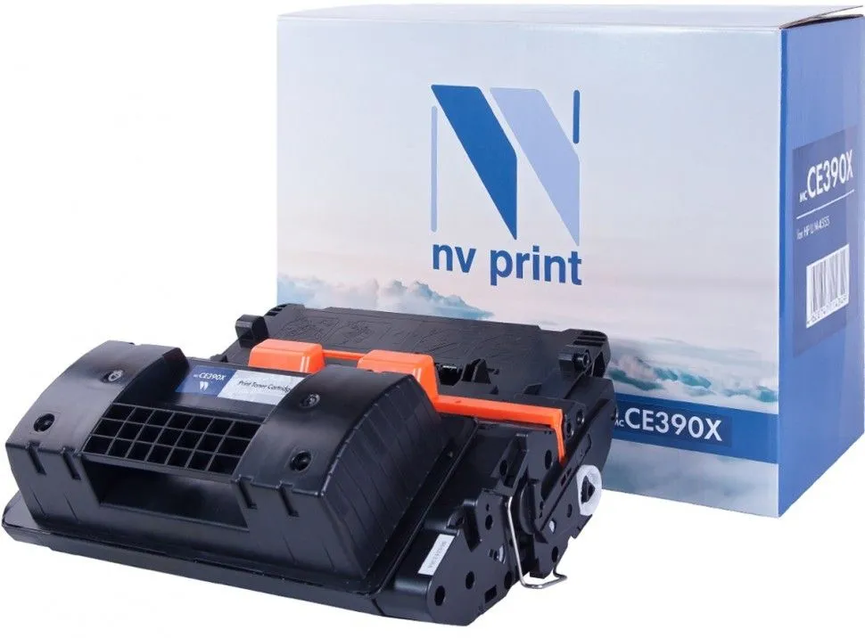 Картридж NV Print CE390X Black
