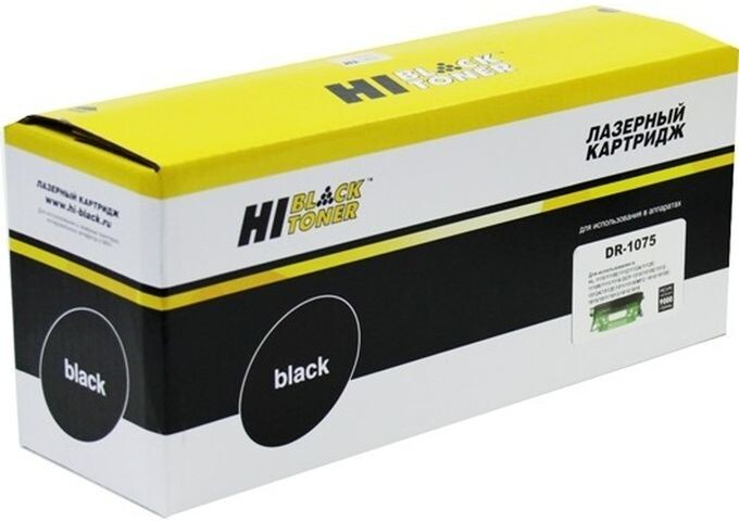 Фотобарабан Hi-Black DR-1075 Black
