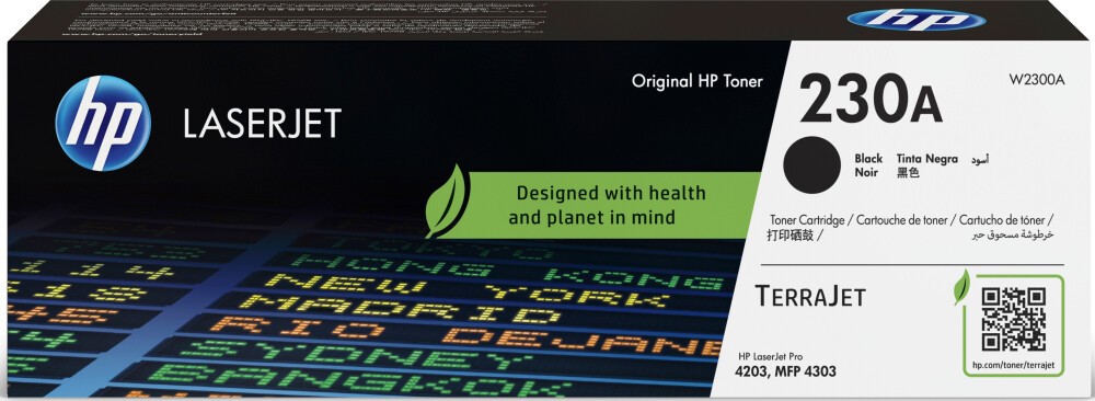 HP W2300A (№230A) Black