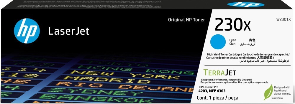 HP W2301X (№230X) Cyan