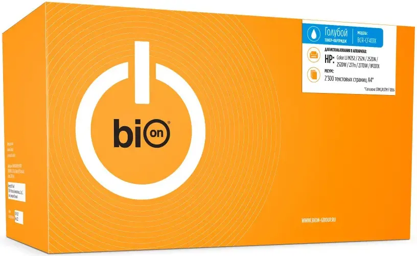Картридж Bion CF401X Cyan