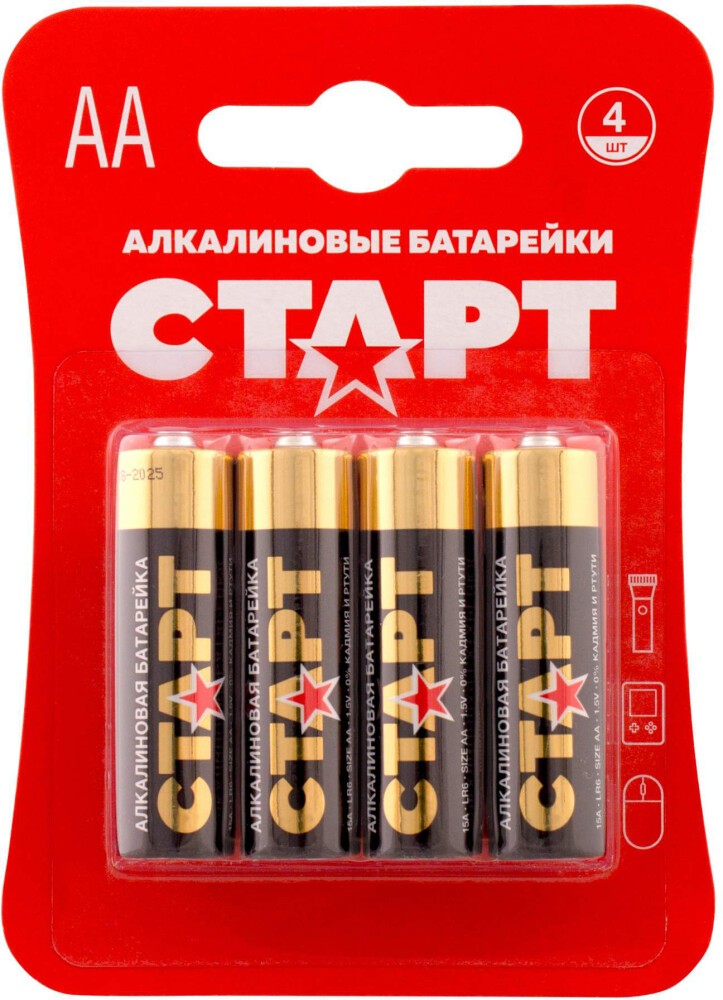СТАРТ (AA, 4 шт.)