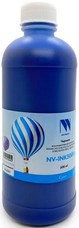 Чернила NV Print NV-INK500CEco Cyan