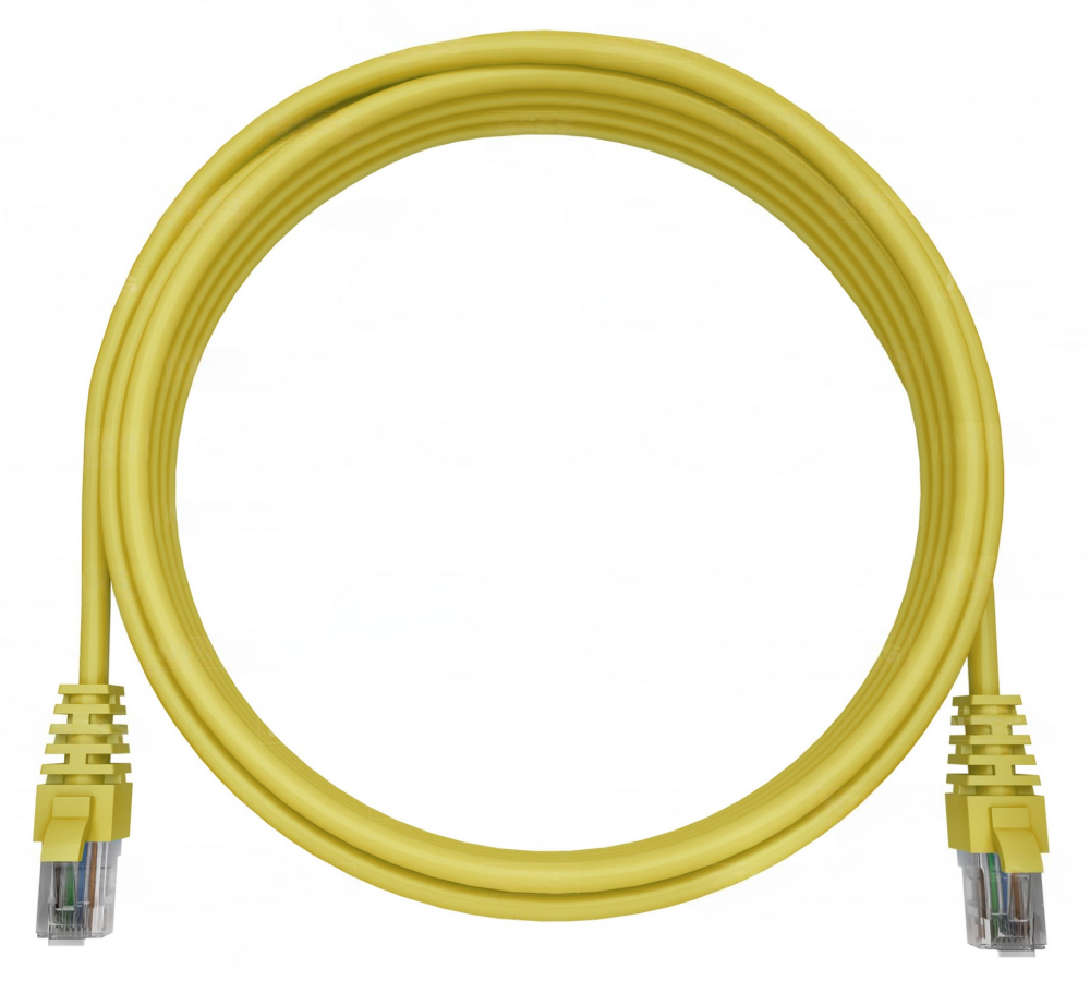 NTSS NTSS-PC-UTP-RJ45-5e-0.15-LSZH-YL, 0.15м