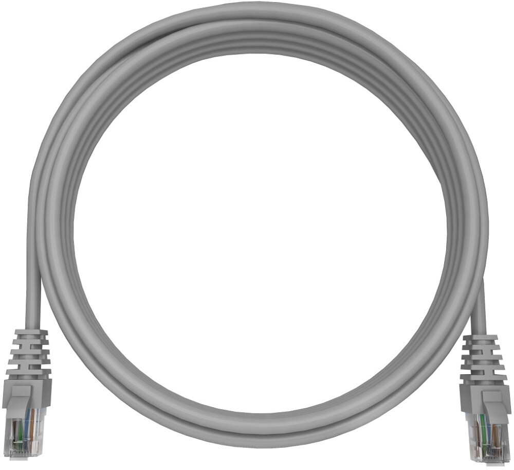 NTSS NTSS-PC-UTP-RJ45-5e-0.3-LSZH-GY, 0.3м