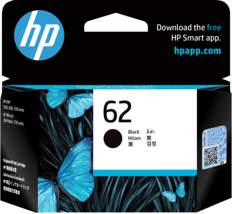 HP C2P04AE (№62) Black