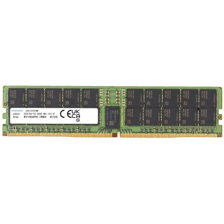 128Gb DDR5 5600MHz Samsung ECC RDIMM (M321RAJA0MB0-CWM)