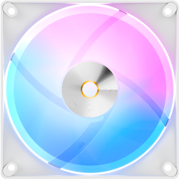 Ocypus Delta F12 ARGB White (3 шт.)