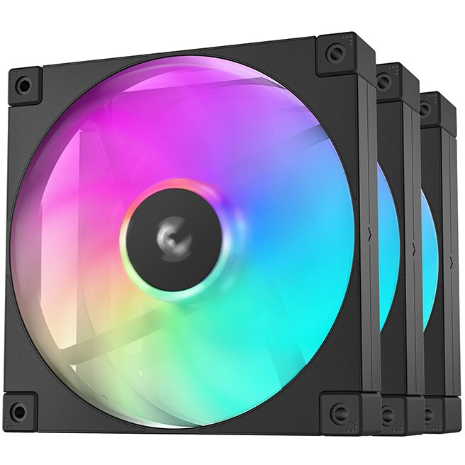 DeepCool FD12 ARGB Black (3 шт.)