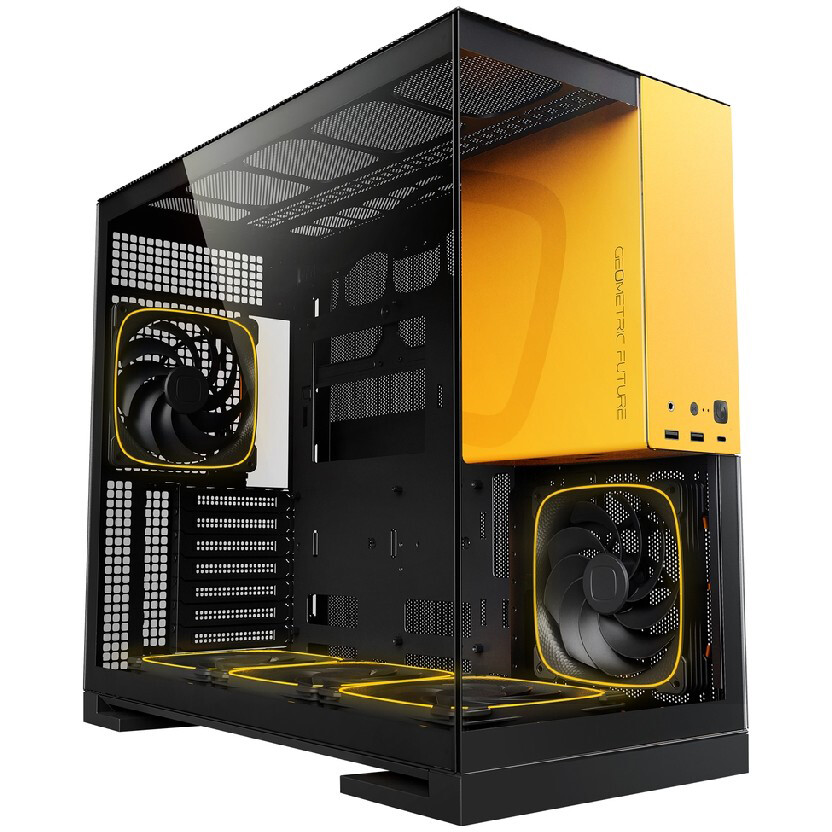 Geometric Future Model 5 ARGB Black/Yellow
