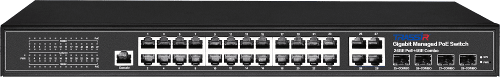 TRASSIR TR-NS24284C-400-24POE