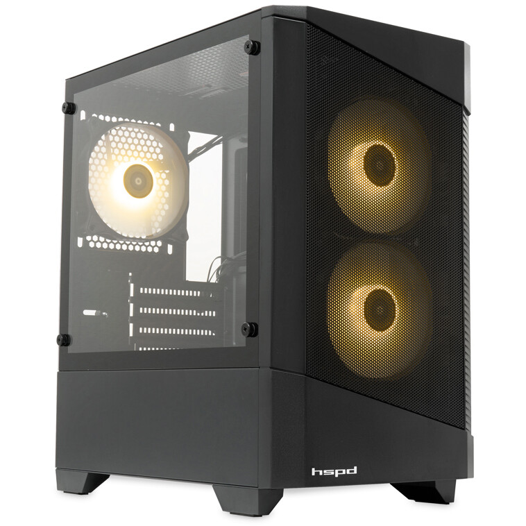 HSPD M330-TGBK-ARGB Black