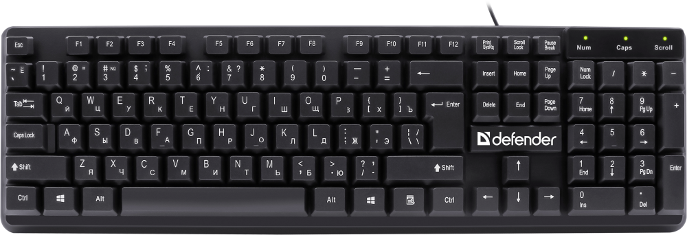 Defender Symbol HB-559 Black (45559)