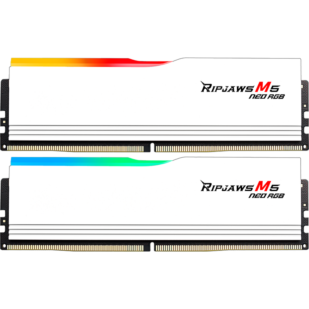 32Gb DDR5 6000MHz G.Skill Ripjaws M5 Neo RGB White (F5-6000J3636F16GX2-RM5NRW) (2x16Gb KIT)